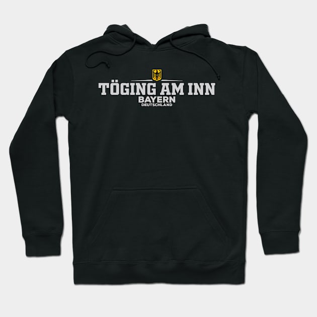 Toging Am Inn Bavaria/Bayern Deutschland/Germany Hoodie by RAADesigns